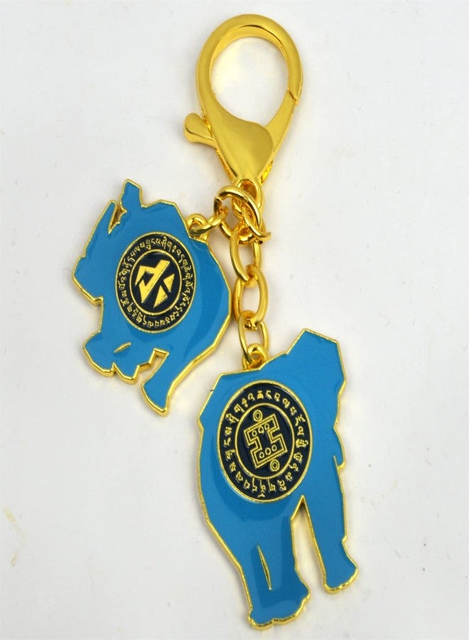 Fengshuibringluck Feng Shui Elephant & Cosmic Rhino Amulet Good Fortune Against Theft Amulet - Image 4